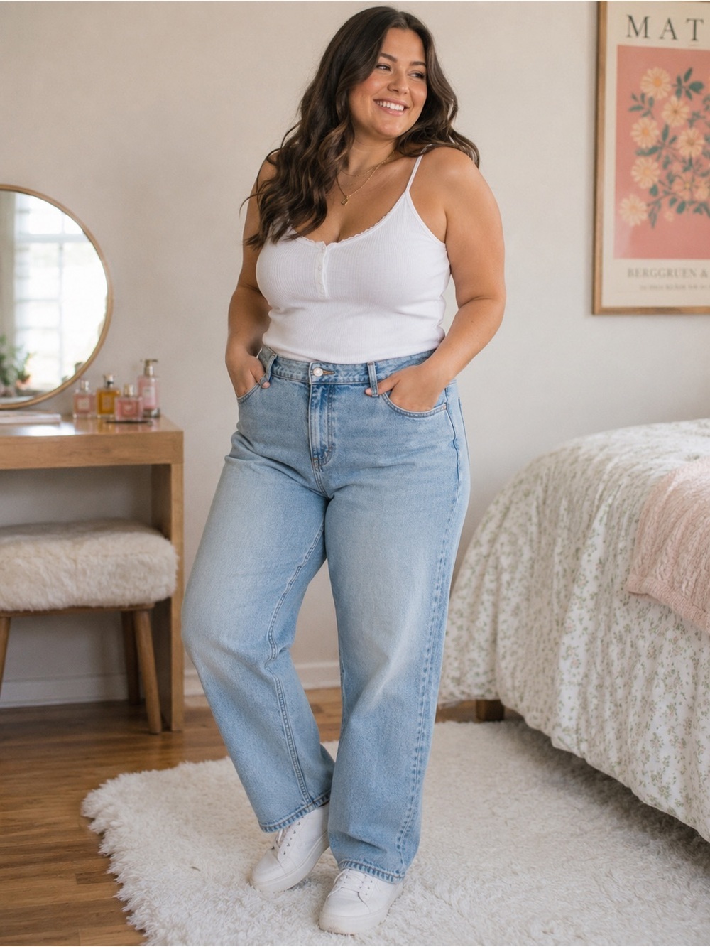 Abercrombie & Fitch The 90s Straight low rise size 22